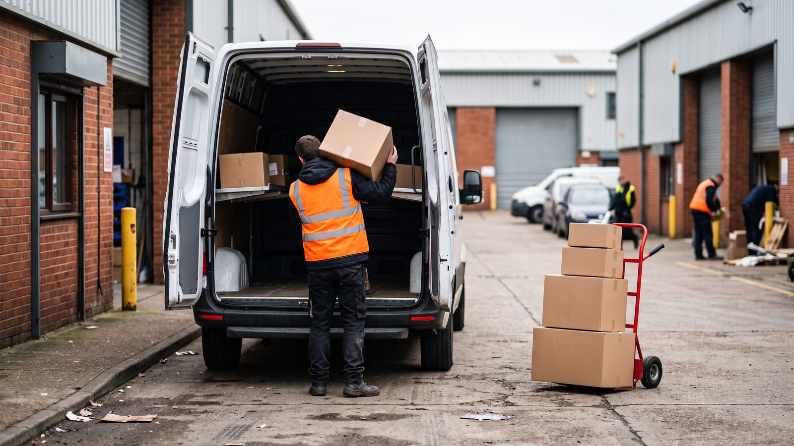ecommerce courier service Birmingham seller collections